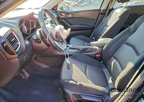 2014 Mazda 3 Touring from USA, damaged, VIN JM1BM1L74E1206287